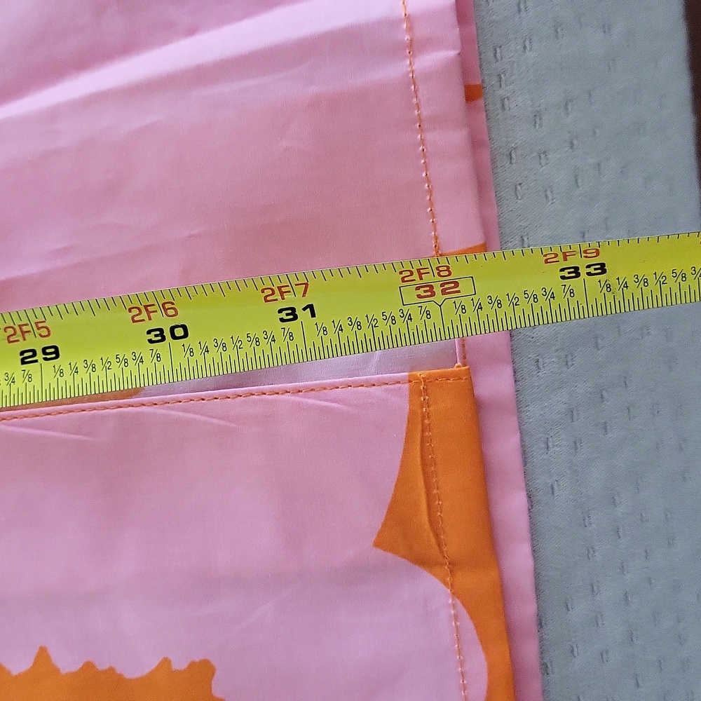 NWT Marimekko Pink and Orange Floral Top Size Large - Picture 6 of 8